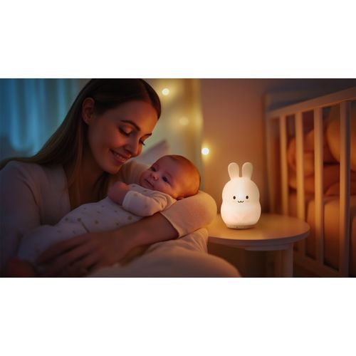 Silicone LED Lamp Size M luz nocturna Rabbit 1 ud - Zopa - Modalova