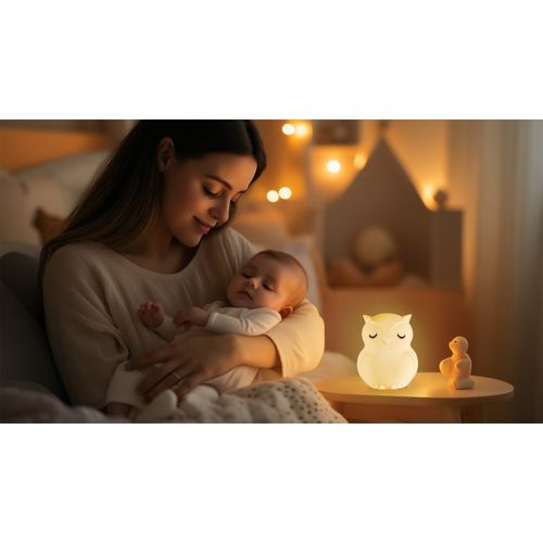 Silicone LED Lamp with Music Size L luz nocturna con melodía Rabbit 1 ud - Zopa - Modalova