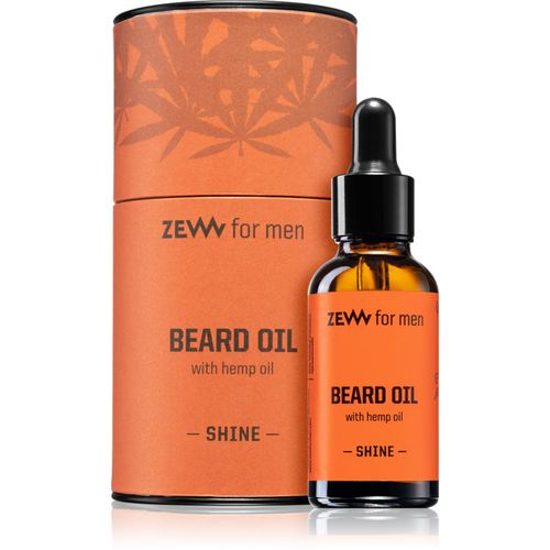 Beard Oil with Hemp Oil aceite para barba con aceite de cáñamo Shine 30 ml - Zew For Men - Modalova