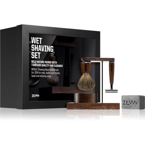 Wet Shaving Set confezione regalo (per la barba) - Zew For Men - Modalova