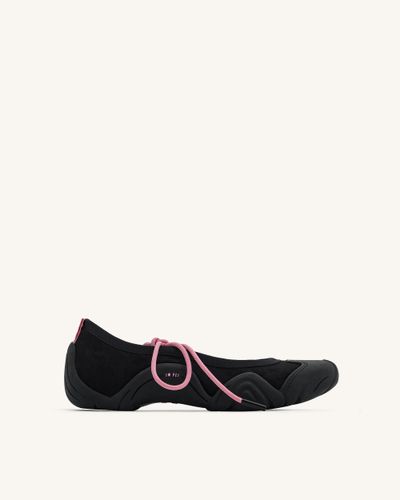 Caitlin Sneakers Ballerina con Lacci - Nero - JW PEI - Modalova