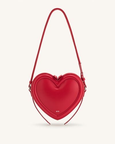 Borsa a forma di cuore Arlene - Fucsia - JW PEI - Modalova