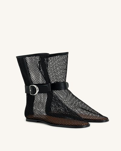 Sophia Mesh-Stiefel - Schwarz - JW PEI - Modalova