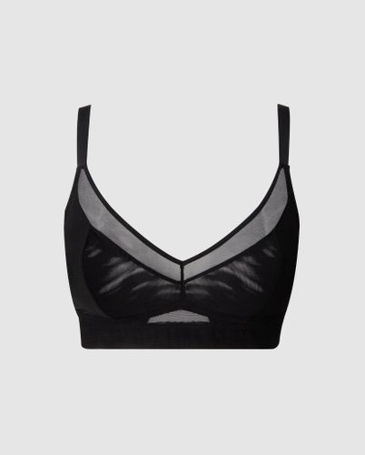Mesh Support Bra Black - Understatement - Modalova
