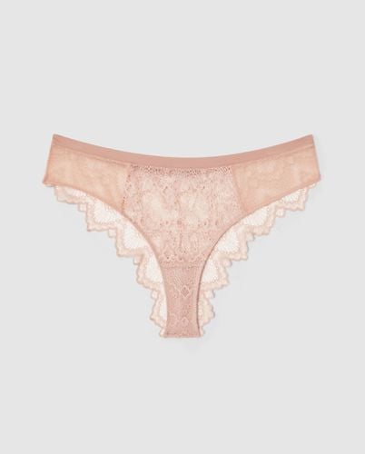 Lace Cheeky - | Panties - Panties / Cheeky - Polyamide - Understatement - Modalova