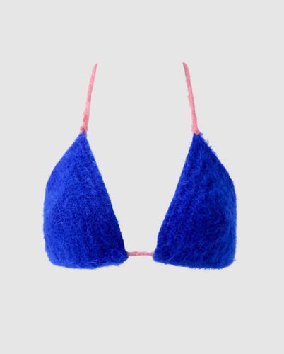 Knitted Triangle Bralette - / | Bralettes - Understatement - Modalova
