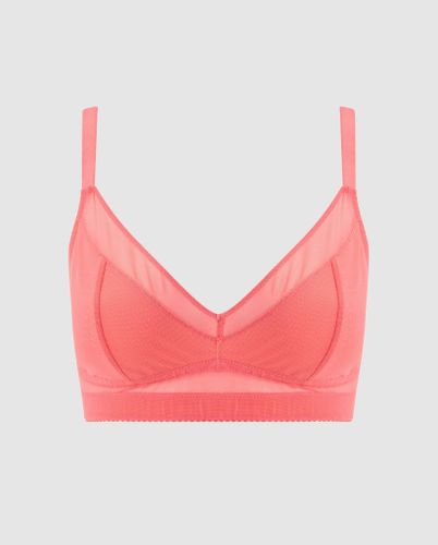 Mesh Support Bra Coral - Understatement - Modalova