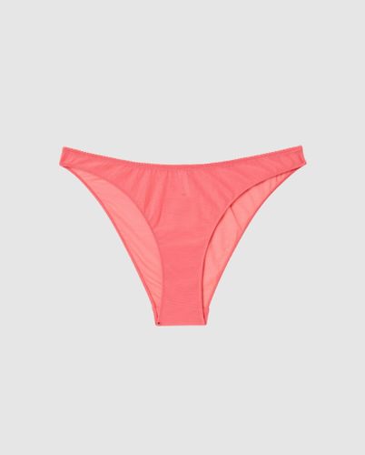 Mesh Bikini Briefs Coral - Understatement - Modalova