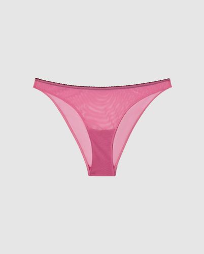 Mesh Bikini Briefs Candy Pink - Understatement - Modalova