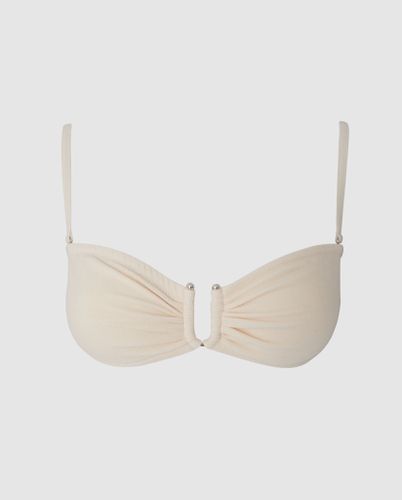 Bandeau Bikini Top Cream - Understatement - Modalova