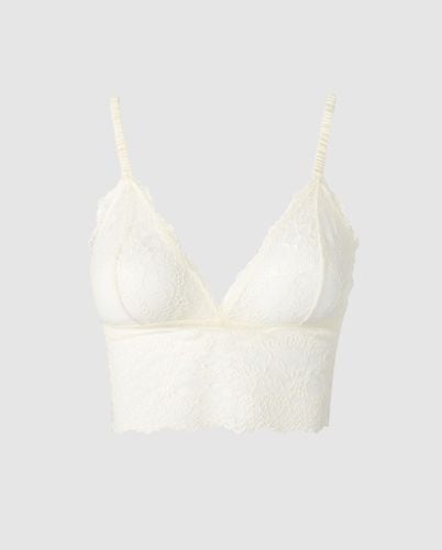 Lace Bralette Top - | Bralettes - Bralettes / Bralette Top - Understatement - Modalova