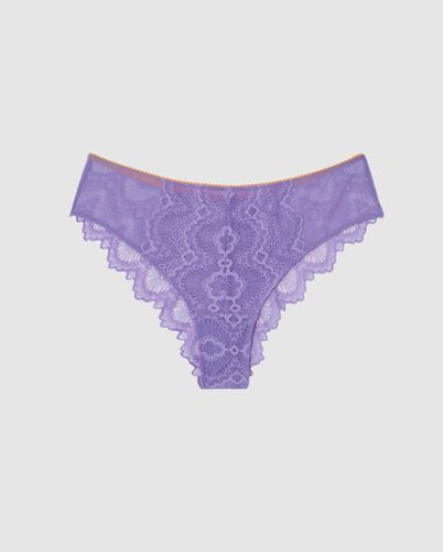 Lace Cheeky Electric Lilac/Apricot - Understatement - Modalova