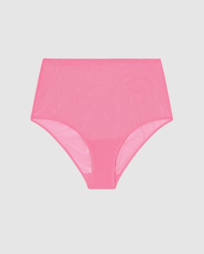 Mesh Highwaist Briefs Candy Pink - Understatement - Modalova