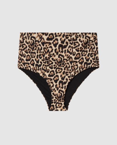 Highwaist Bikini Briefs Leopard - Understatement - Modalova