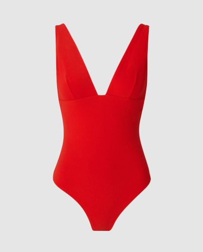 Plunge Swimsuit Papaya - Understatement - Modalova