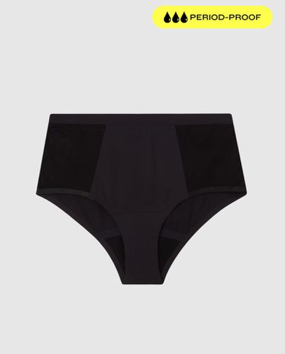 Micro Period Highwaist Briefs Black - Understatement - Modalova