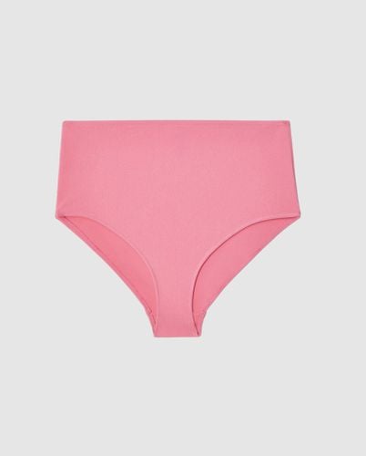 Highwaist Bikini Briefs - | Swimwear - Swim Bottoms / Bikini Briefs - ECONYL® Regenerated Poly - Understatement - Modalova