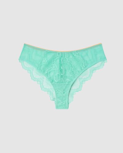 Lace Cheeky Turquoise/Peach - Understatement - Modalova