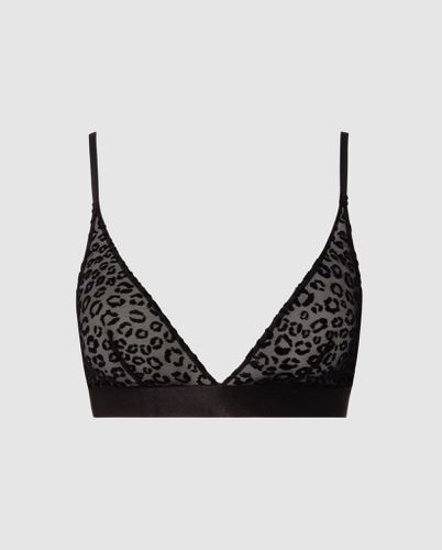 Mesh Triangle Bralette - Understatement - Modalova