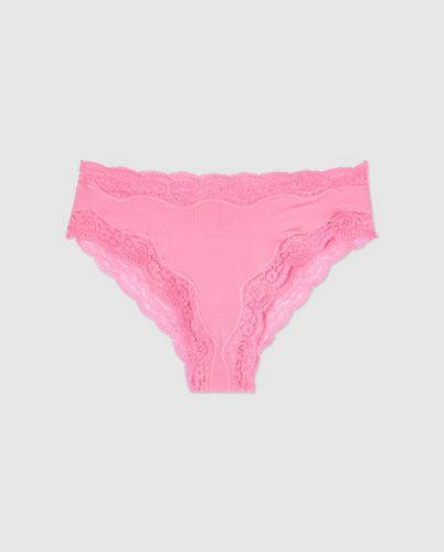 Micro Lace Cheeky Candy Pink - Understatement - Modalova