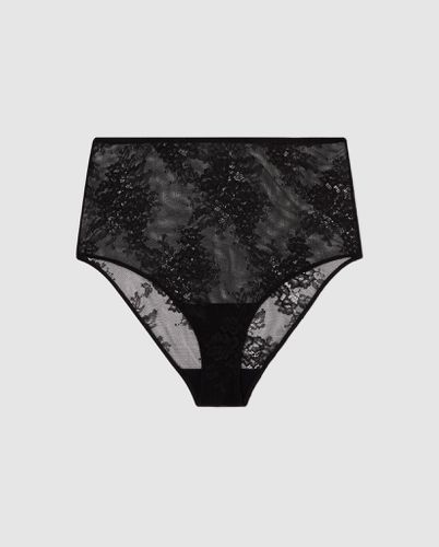 Floral Lace Highwaist Briefs | Panties - Panties / Highwaist Briefs - Understatement - Modalova