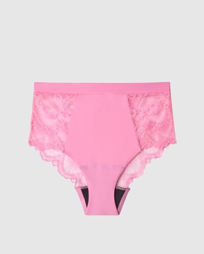 Lace Period Highwaist Briefs - Understatement - Modalova