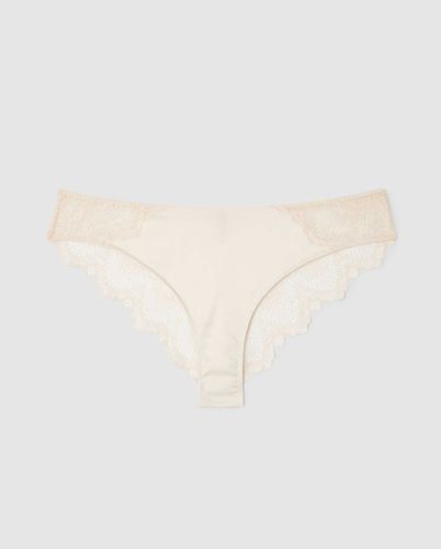 Satin Lace Cheeky | Panties - Panties / Cheeky - Understatement - Modalova