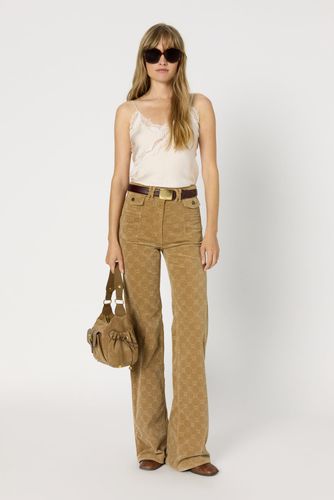 Top à fines bretelles et dentelle - ALISON - Gerard Darel - Modalova