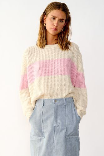 Mia Knit Sweater Cream/Rose Mix - Noella - Modalova