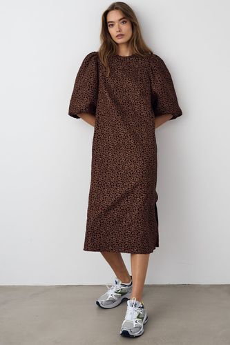 Reno Pastis Long Dress Chocolate - Noella - Modalova