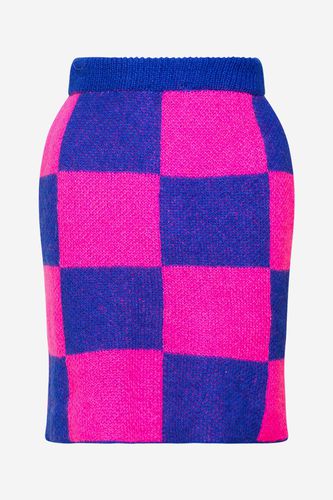Kiana Knit Skirt Pink/Blue Mix - Noella - Modalova