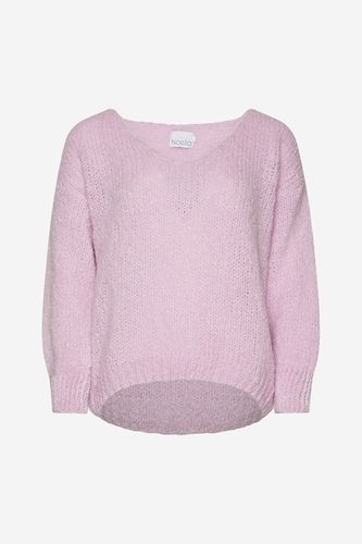 Fora Knit V-neck Sweater Dusty Pink - Noella - Modalova