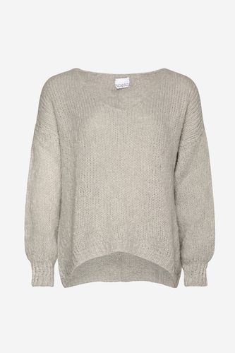 Fora Knit V-neck Sweater Light Grey - Noella - Modalova