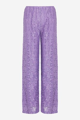 Bristol Lace Pants Lilac - Noella - Modalova