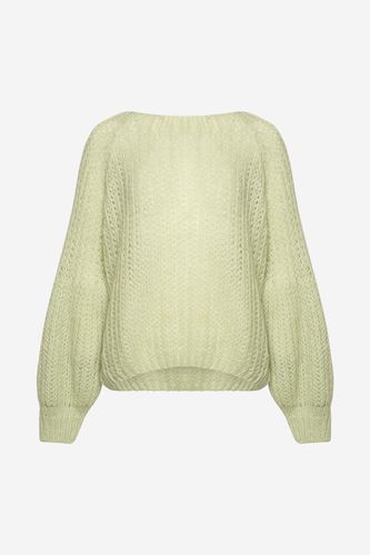 Lyra Knit Sweater Lime - Noella - Modalova