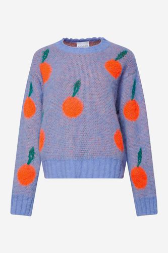 Lena Knit Sweater Orange - Noella - Modalova