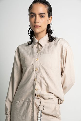 Koji Cream Shirt - PURA CLOTHES - Modalova