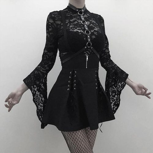 Body Bodysuit Pleated Skirts Two Piece Sets - musthaveskirts - Modalova