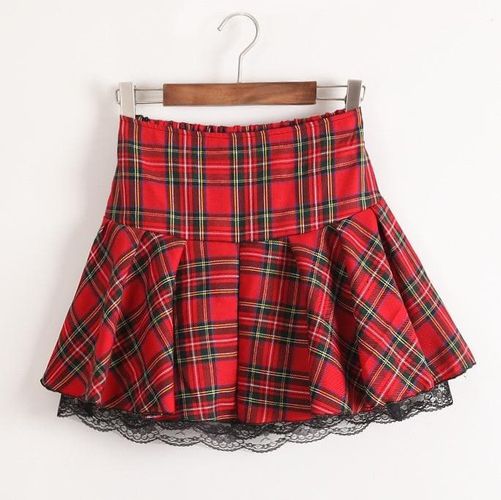 Preppy style Uniform Skirt - musthaveskirts - Modalova