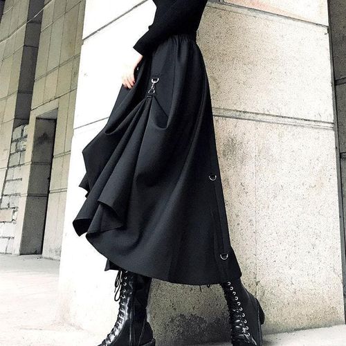 Adjustable Punk Style Skirts - musthaveskirts - Modalova