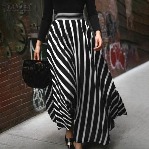 Casual Striped Skirts - musthaveskirts - Modalova