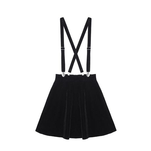 Gothic School Suspender Skirt - musthaveskirts - Modalova