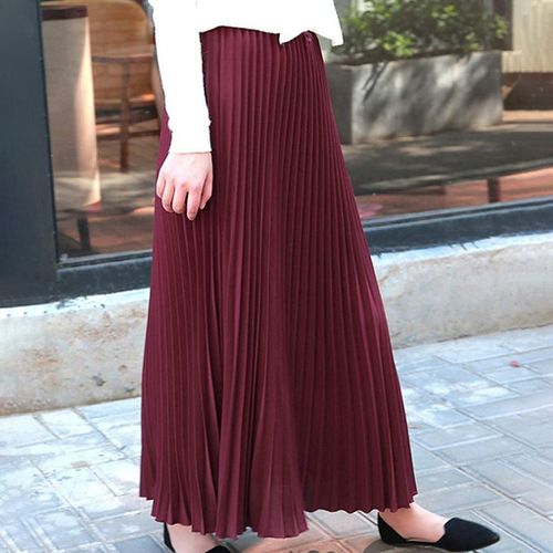 Midi Long Skirts Pleated Skirt - musthaveskirts - Modalova