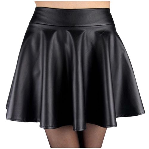 Double Zippers Mini Pleated Skirt - musthaveskirts - Modalova