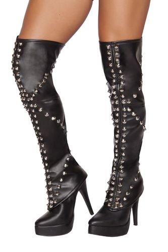 LW4569 Spike Studded Leggings - Roma Costume - Modalova