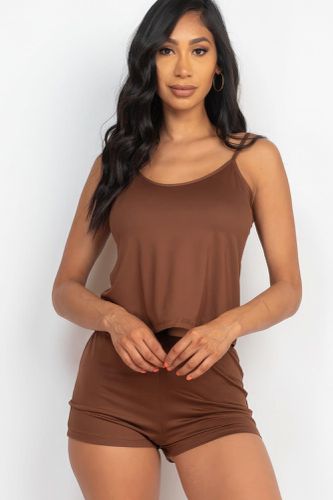 Cami Top & Shorts Set - KandyKouture - Modalova