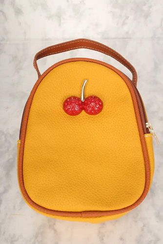 Sexy Mustard Embellished Cross Body Shoulder Bag - Kandy Kouture - Modalova