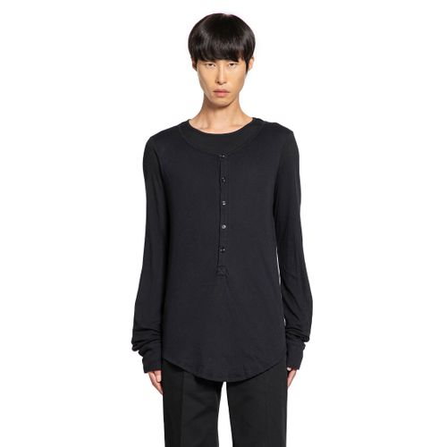 Leo Double Layer Serafino Top - ANN DEMEULEMEESTER - Modalova