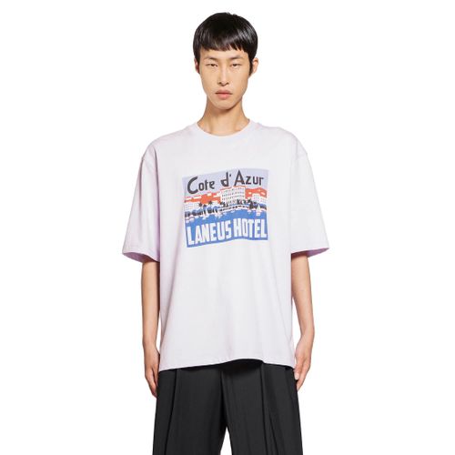 Côte d'Azur Hotel Logo T-Shirt - LANEUS - Modalova