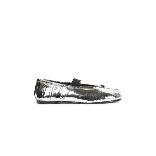 Tabi Cracked Leather Ballerinas - MAISON MARGIELA - Modalova